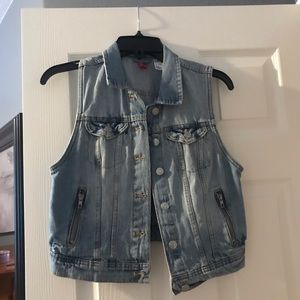 Denim vest